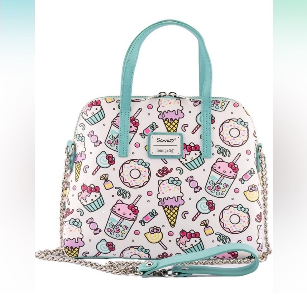Loungefly Hello Kitty Pastel Print Bag